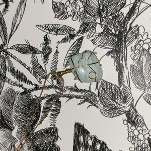 Amazonite, Hand wrapped, Necklace